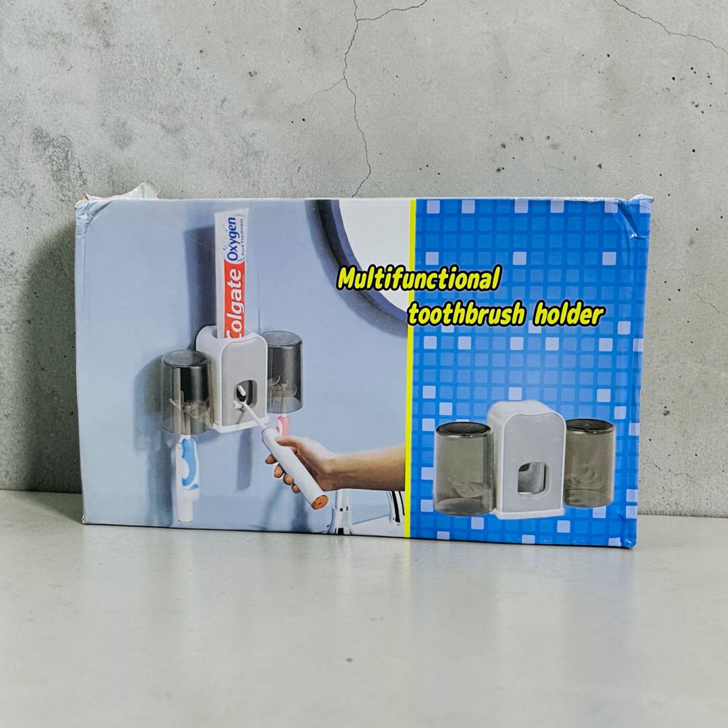 MULTIFUNCTIONAL TOOTHBRUSH HOLDER